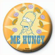 Button THE SIMPSONS - homer me hungy