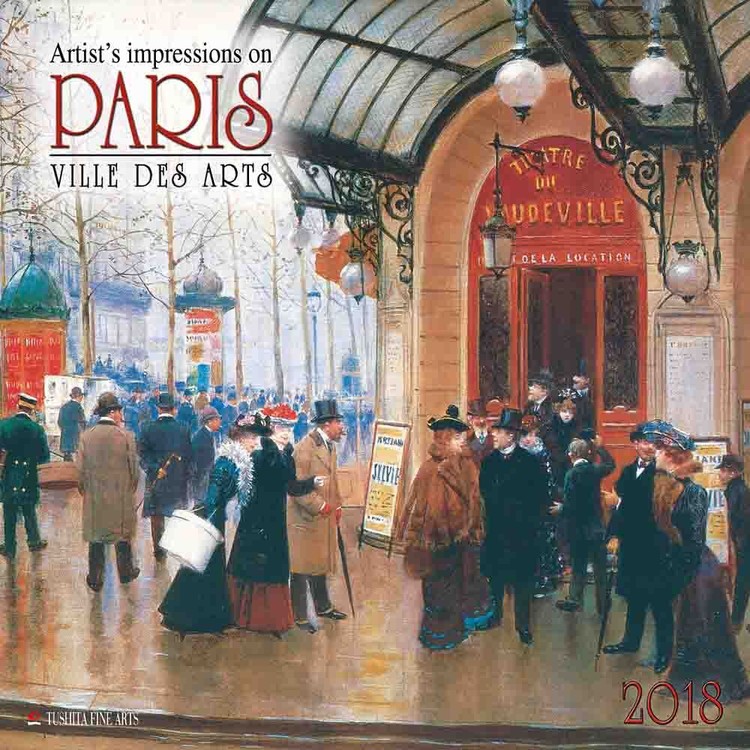 Kalendář 2027 Paris - Ville des Arts 