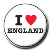Button I Love England