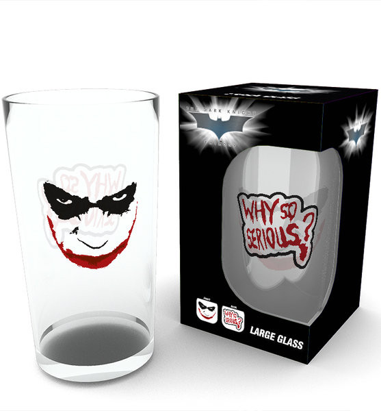 Bicchiere Batman - The Dark Knight - Serious