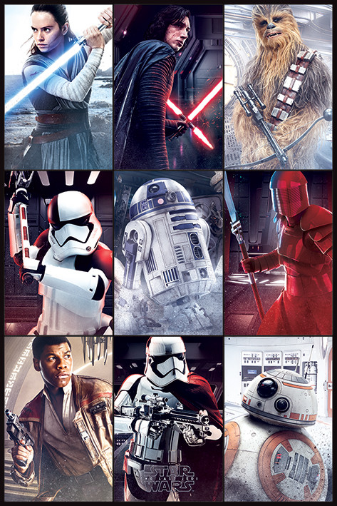 Poster Star Wars: Die letzten Jedi - Characters