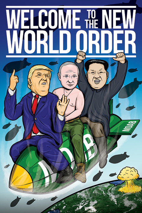 Plakát Welcome To The New World Order