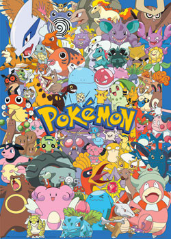 Poster POKEMON - character explosion