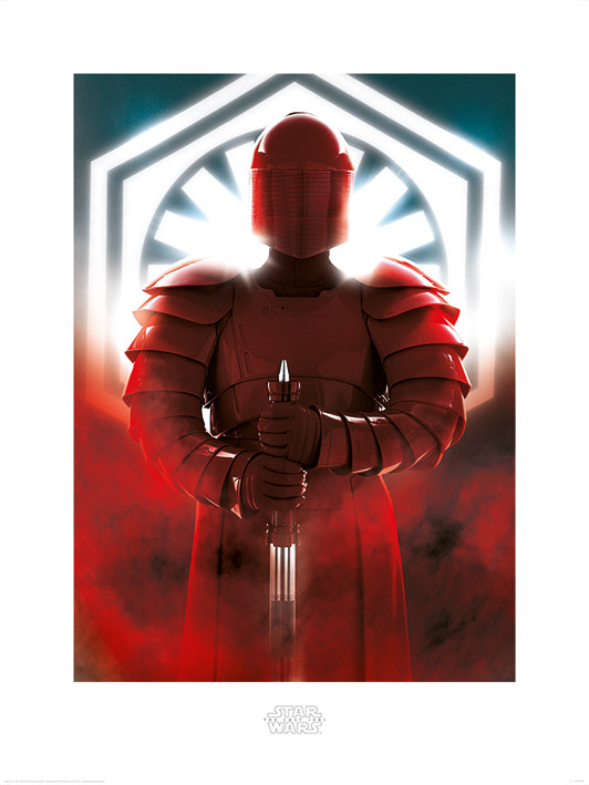 Stampa d'arte Star Wars: Gli ultimi Jedi - Elite Guard Defend
