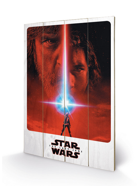 Bild auf Holz Star Wars: Die letzten Jedi - Teaser