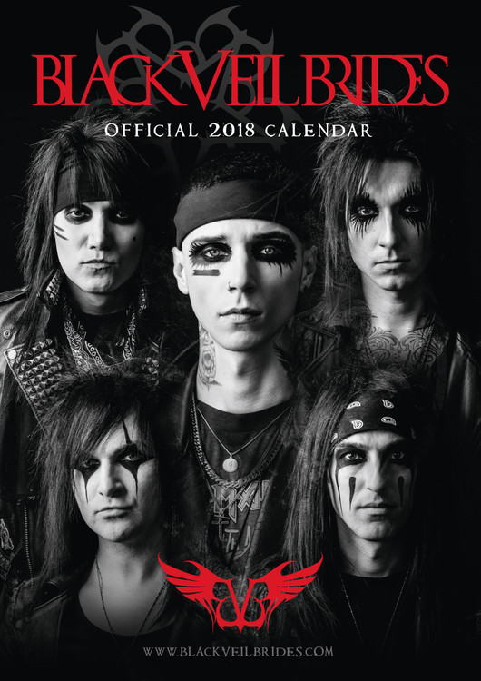 Naptár 2027 Black Veil Brides