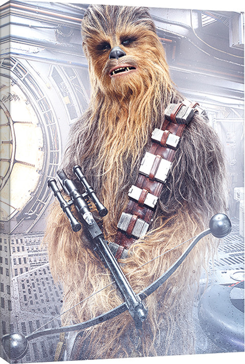 Obraz na płótnie Gwiezdne wojny: Ostatni Jedi - Chewbacca Bowcaster