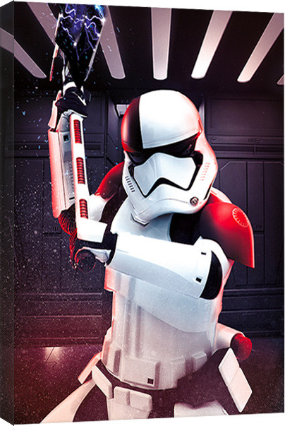 Schilderij op canvas Star Wars: The Last Jedi - Executioner Trooper