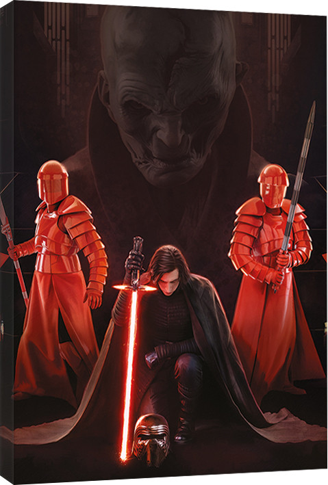 Obraz na płótnie Gwiezdne wojny: Ostatni Jedi - Kylo Ren Kneel