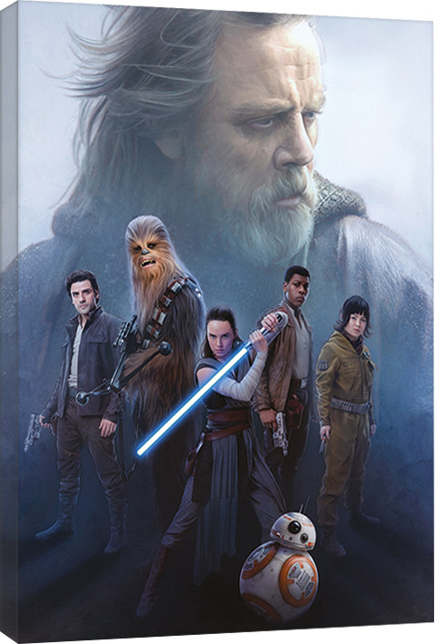 Schilderij op canvas Star Wars: The Last Jedi - Hope