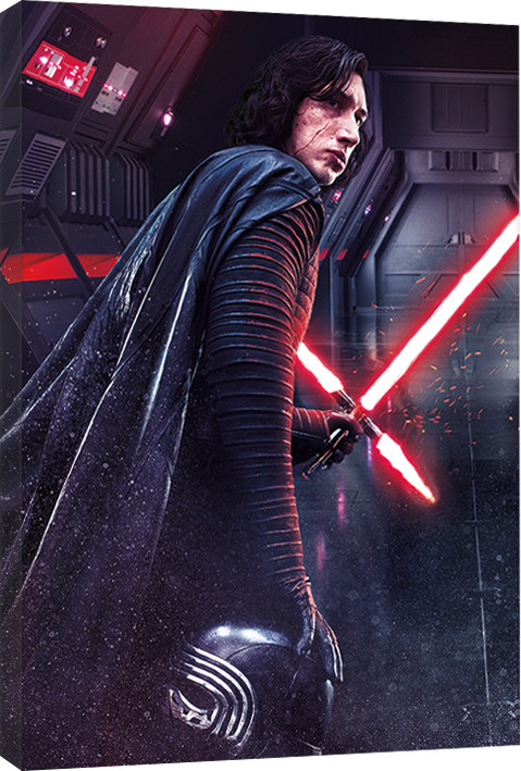 Obraz na płótnie Gwiezdne wojny: Ostatni Jedi - Kylo Ren Rage