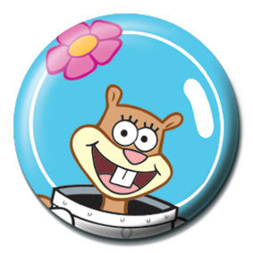 Jakkemerke SPONGEBOB - sandy gesicht