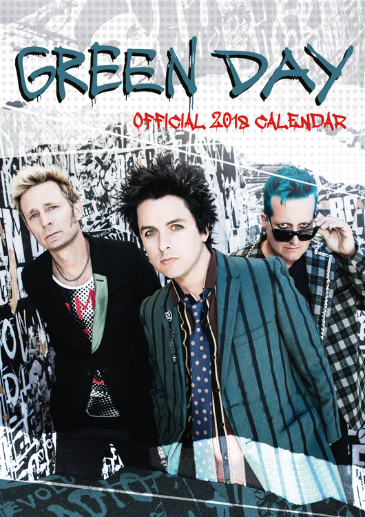 Naptár 2027 Green Day