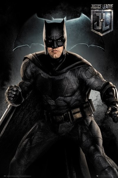 Poster Gerechtigkeitsliga - Batman Solo