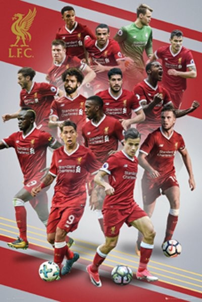 Poster Liverpool - Players 17/18