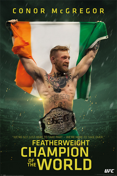 Plakát Conor McGregor - Featherweight Champion