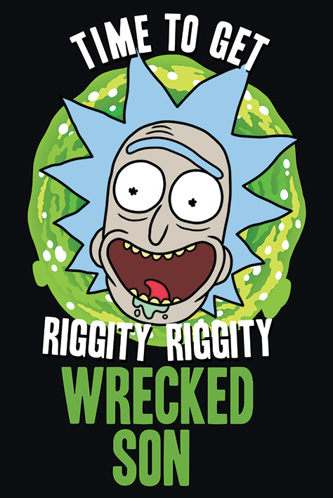 Plakát Rick and Morty - Wrecked Son