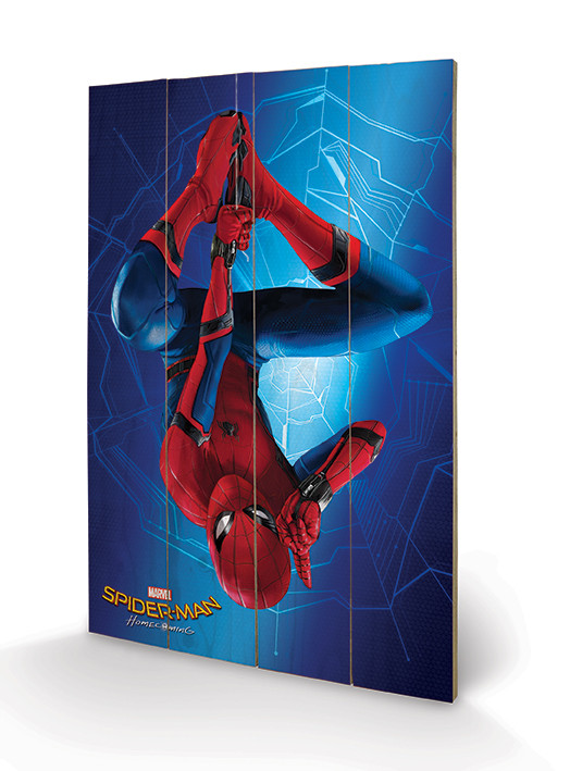 Poster su legno Spider-Man Homecoming - Hang