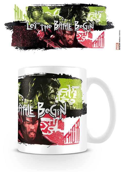 Koffie mok Thor Ragnarok - Let the Battle Begin