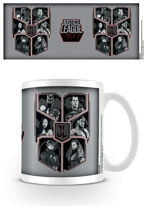 Tazza Justice League - Character Shield
