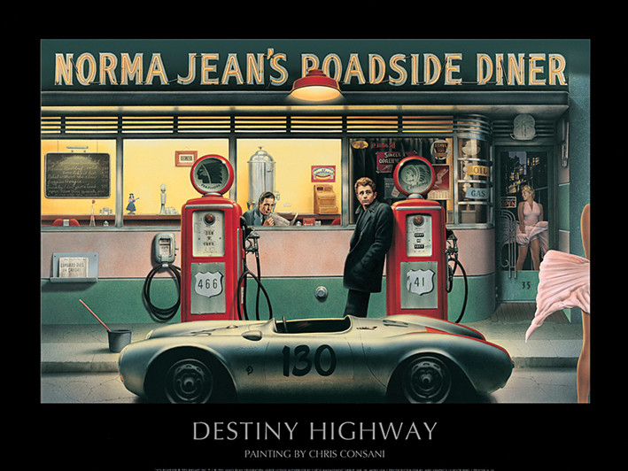 Umělecký tisk Destiny Highway - Chris Consani