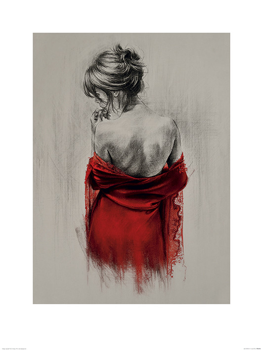 Umělecký tisk T. Good - Red XXXVIII