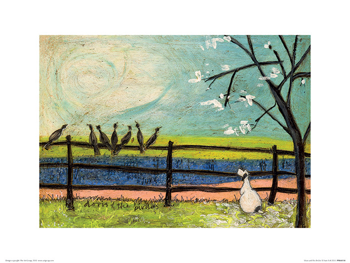 Kunstdruk Sam Toft - Doris and the Birdies