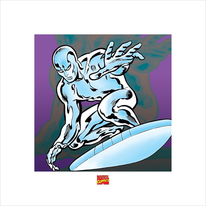 Umělecký tisk Silver Surfer - Marvel Comics