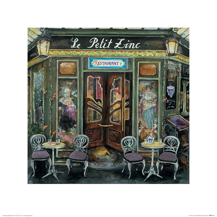 Umělecký tisk Melissa Sturgeon - Le Petit Zinc