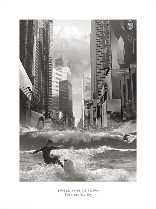 Umělecký tisk Thomas Barbey - Swell Time In Town