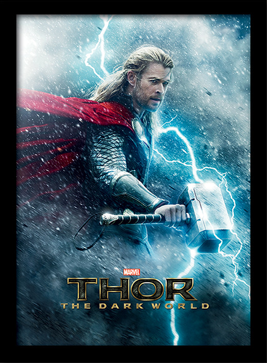 Poster enmarcado Thor 2 - Teaser