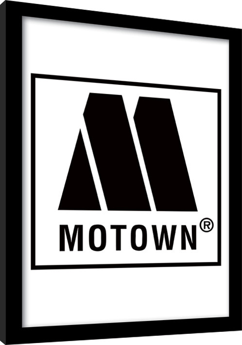 Ingelijste poster MOTOWN records - Logo