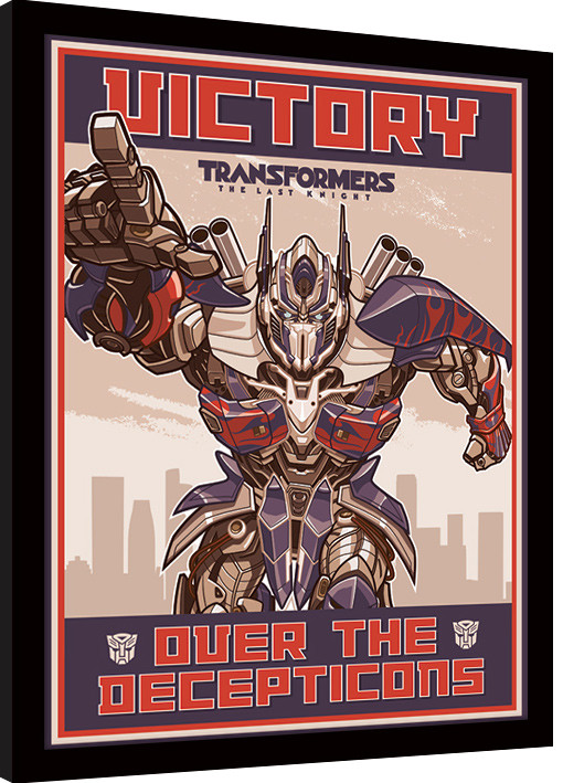 Gerahmte Poster Transformers The Last Knight - Victory
