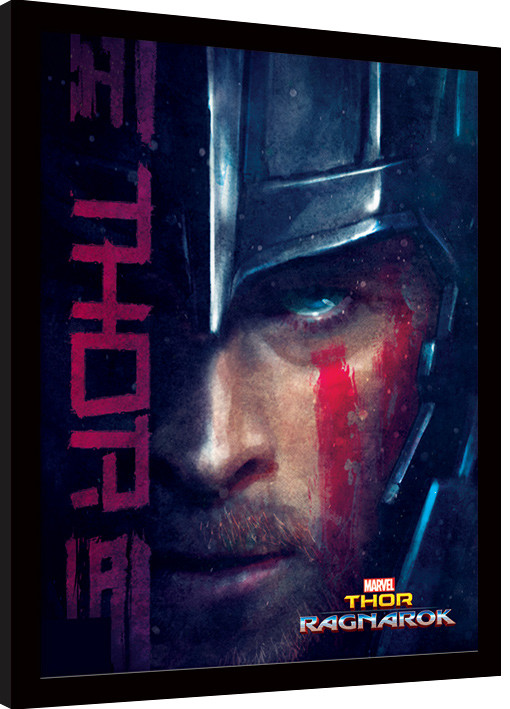Keretezett poszter Thor Ragnarok - Thor