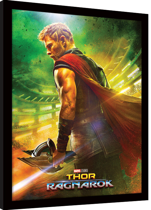 Zarámovaný plagát Thor Ragnarok - Teaser