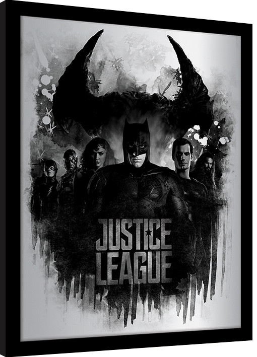 Ingelijste poster Justice League - Dark Horizon