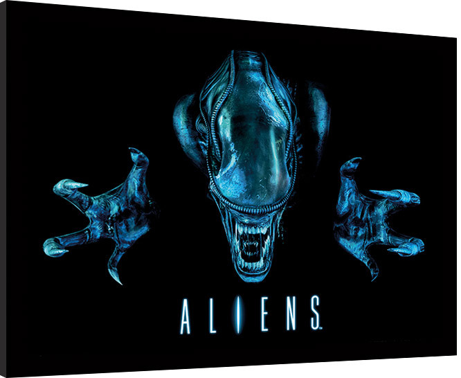 Poster incorniciato Aliens - Out of the darkness