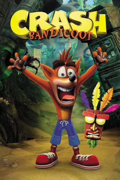 Plakát Crash Bandicoot - Crash