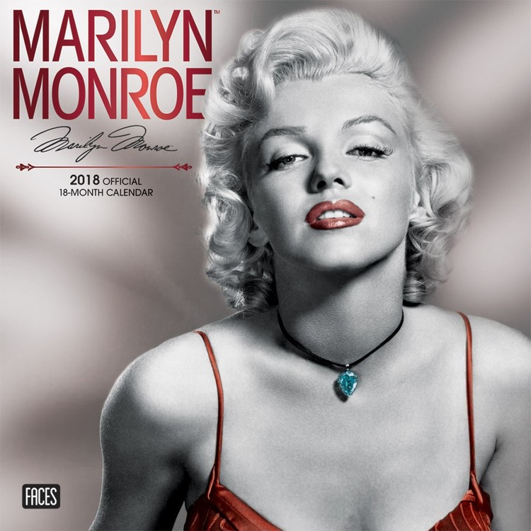 Calendario 2027 Calendar 2018 - Marilyn Monroe