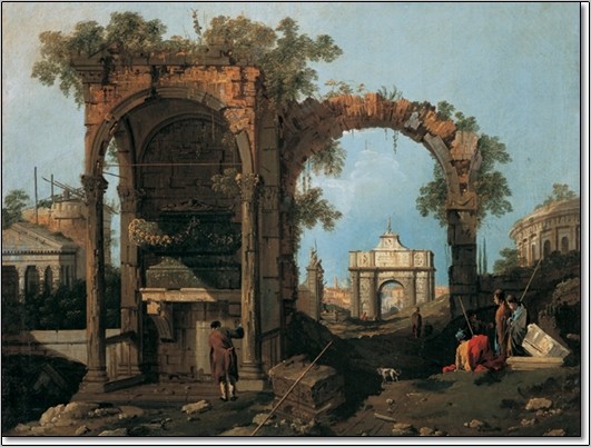 Kunstdruk Gianola - Paesaggio II