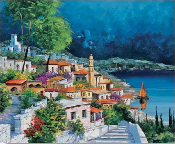 Umělecký tisk Gianola - cala azzurra