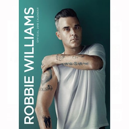 Naptár 2027 Robbie Williams