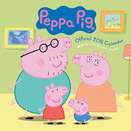 Naptár 2027 Peppa Pig