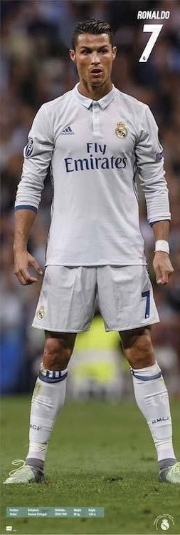 Plakát Real Madrid 2016/2017 Ronaldo