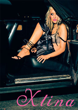 Poster Christina Aguilera- car