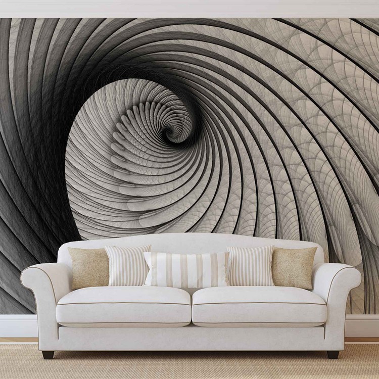 Fotomural Abstract Swirl