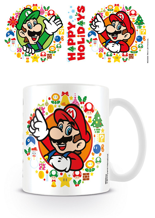 Tazza Super Mario Bros - Happy Holidays