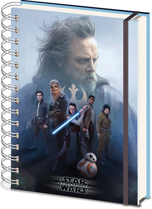 Quaderno Star Wars: Gli ultimi Jedi - Cast