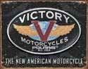 Metallschild VICTORY MOTORCYCLES