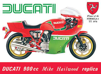 Metalskilt DUCATI